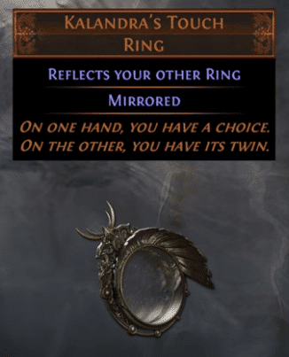 kalandra's touch prsteň